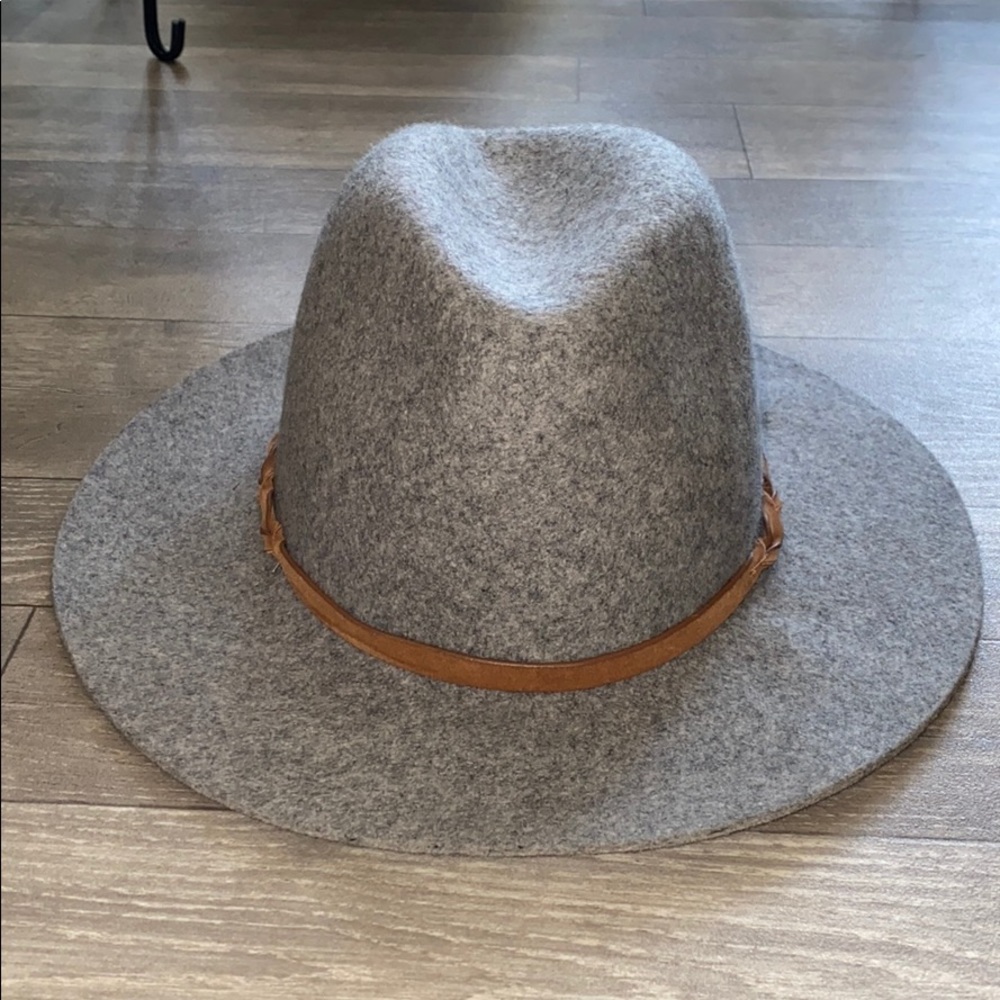 Gray Fedora Hat